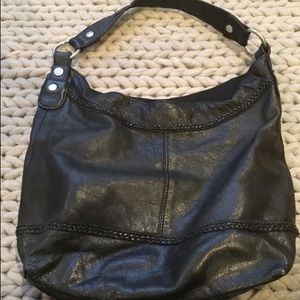 Leather Lucky Hobo Bag